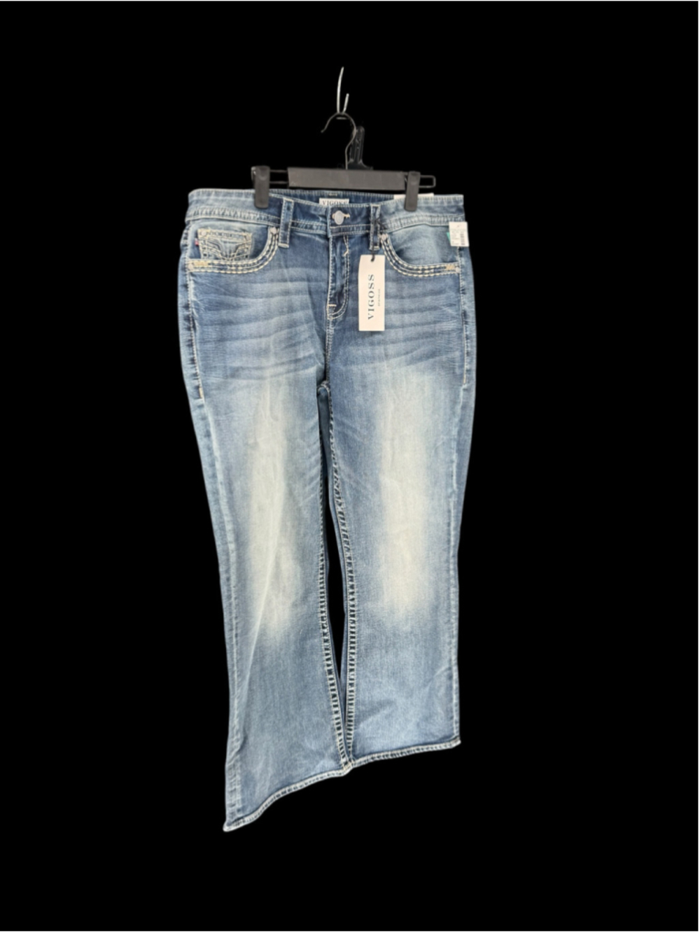 Women's Vigoss Boot Cut Jeans Blue Size 16